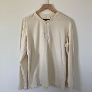 Mens THE NORTH FACE TERRY HENLEY LONG-SLEEVE SHIRT